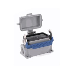 Embase en saillie 10B, Aluminium moulé sous pression, IP65, Sortie horizontale, PG16